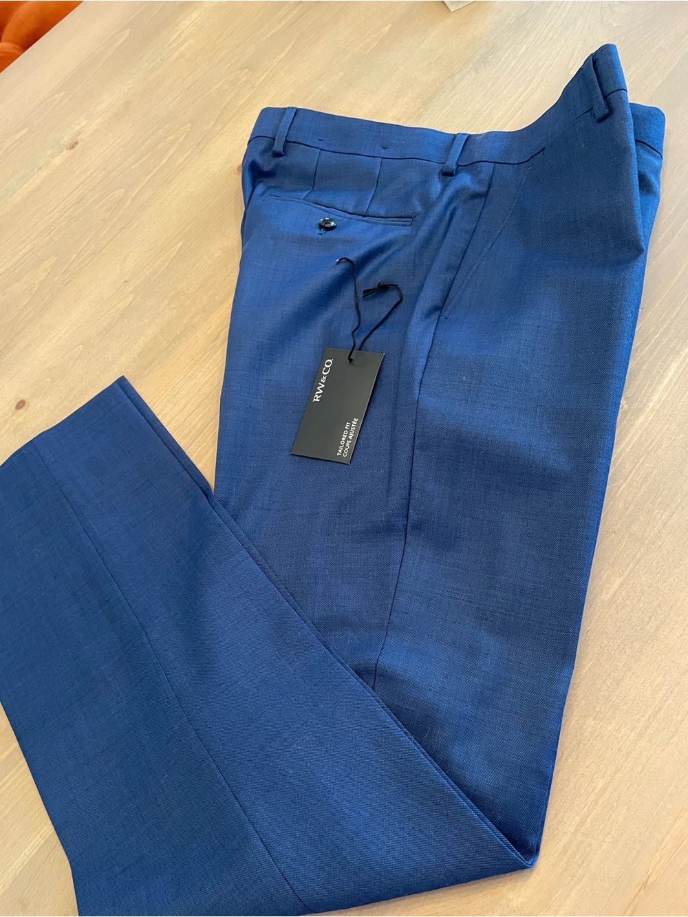 RW&CO Blue Men's Dress Pants with Tag